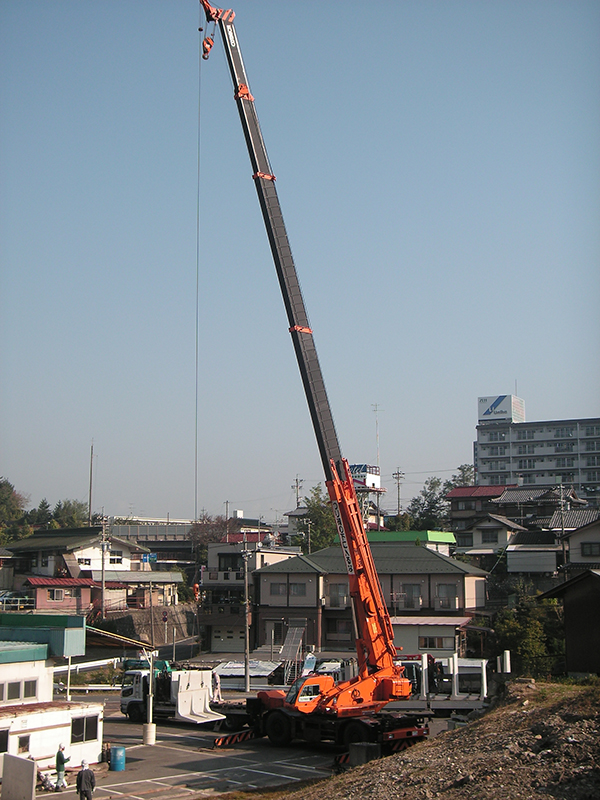 R50t　L型吊り作業